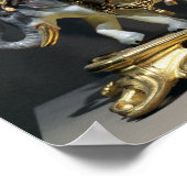 Schreibuhr Poster (Ecke)