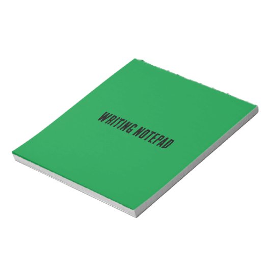 Schreibunterlage Kelly-grüner Hintergrund Notizblock (Rotiert)