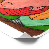 Schreibunterricht 2 poster (Ecke)