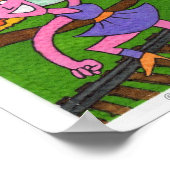 Schreibunterricht #5 poster (Ecke)