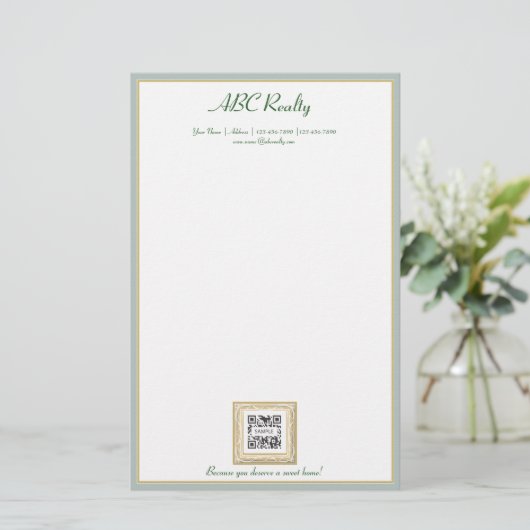 Schreibvorlage ABC Realtime Briefpapier (Stehend Vorderseite)