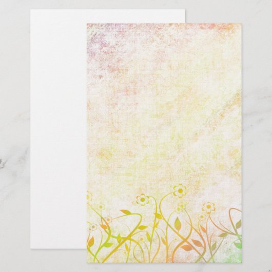 Schreibvorlage Briefpapier (Vorne/Hinten)