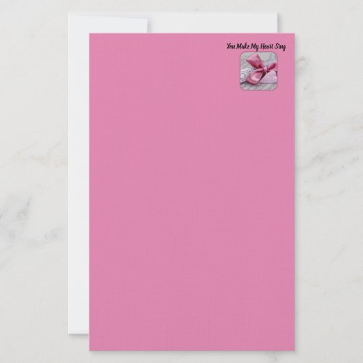 Schreibwaren Briefpapier (Vorderseite)