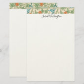 Schreibwaren Briefpapier (Vorne/Hinten)