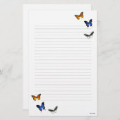 Schreibwaren Briefpapier (Vorne/Hinten)