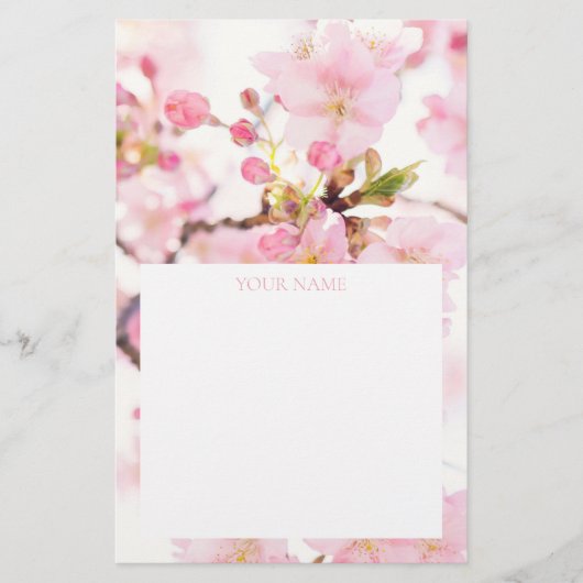SCHREIBWAREN: CHERRY BLOSSOM BRANCH BRIEFPAPIER (Vorderseite)