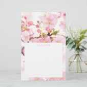 SCHREIBWAREN: CHERRY BLOSSOM BRANCH BRIEFPAPIER (Stehend Vorderseite)