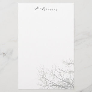 Schreibwaren für Silhouetten Briefpapier