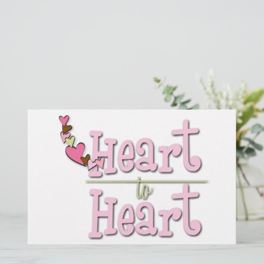 Schreibwaren mit 5,5 Zoll x 8,5 Zoll Briefpapier (Stehend Vorderseite)