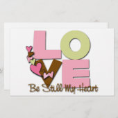 Schreibwaren mit 5,5 Zoll x 8,5 Zoll Briefpapier (Vorne/Hinten)