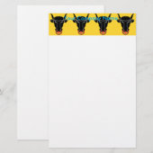 Schreibwaren mit der Flagge des Kantons Uri, Schwe Briefpapier (Vorne/Hinten)