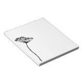 Schreibwaren und Minimalistische botanische Schrif Notizblock (angewinkelt)