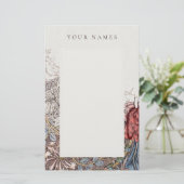 SCHREIBWAREN: WILLIAM MORRIS : HONEYSUCKLE + TULIP BRIEFPAPIER (Stehend Vorderseite)