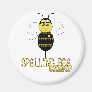 Schreibweise Bee Champ Magnet