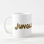 Schreibweise "Jungle Master" Kaffeetasse (Links)