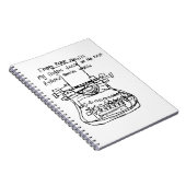 Schreibwriter haiku notizblock (Rechte Seite)