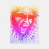 Schreie Fleecedecke (Vorderseite)