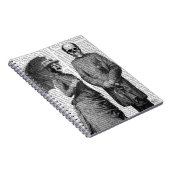 Schreie Frauen und Schädel Notizblock (Rechte Seite)