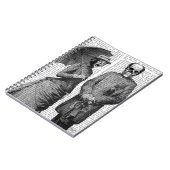 Schreie Frauen und Schädel Notizblock (Linke Seite)