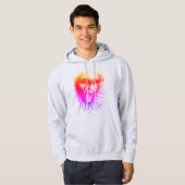 Schreie-Gesicht-Hoodie Hoodie (Vorne ganz)