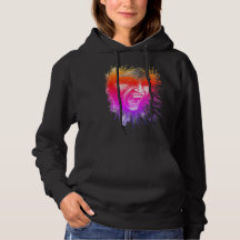 Schreie-Gesicht-Hoodie