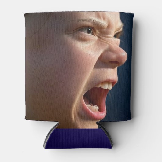 Schreie Girl kann kühler werden Dosenkühler (Vorderseite)