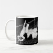 Schreie Katzen Kaffeetasse (Links)