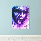 Schreie Leinwanddruck (Insitu (Holzboden))