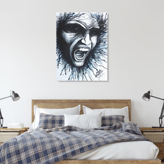 Schreie Leinwanddruck (Insitu (Schlafzimmer))