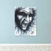 Schreie Leinwanddruck (Insitu (Holzboden))