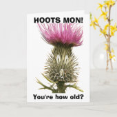 Schreie Montag! Gruß-Karte Karte (Gelbe Blume)