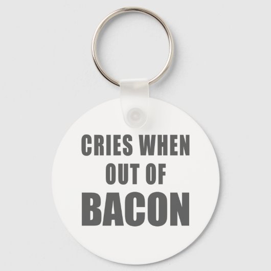 Schreie nach dem Aus von Bacon Schlüsselanhänger (Vorderseite)