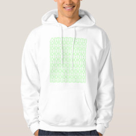 Schreie Pastel Green Men Hoodie
