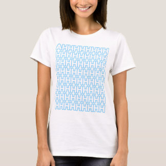 Schreie Pastellblau Frauen T-Shirt