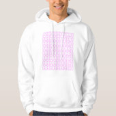Schreie Pastellfarbe Rosa Männer Hoodie (Vorderseite)