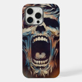 Schreie Zombie iPhone Hülle (Rückseite)