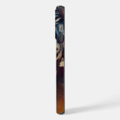 Schreie Zombie iPhone Hülle (Linke Seite)