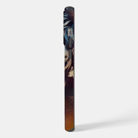 Schreie Zombie iPhone Hülle (Linke Seite)