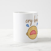 schreien Baby - Jumbo-Tasse (Vorderseite)