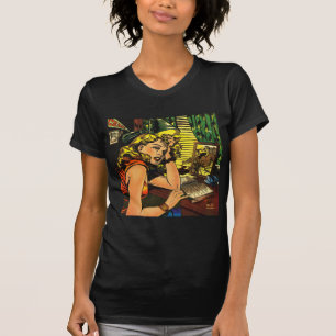 Schreien über meinem Tagebuch T-Shirt
