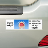 Schreienbaby Autoaufkleber (Auf Auto)