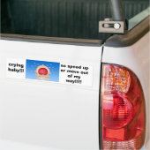 Schreienbaby Autoaufkleber (Auf Lkw)