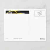 schreiend gelb postkarte (Rückseite)