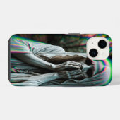 schreiende Friedhofsstatue iPhone-16 Fall iPhone Hülle (Rückseite (Horizontal))