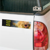 Schreiende Katze plus Ihren Text Autoaufkleber (Auf Lkw)