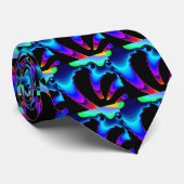 Schreiende Mandelbrot Krawatte (Gerollt)