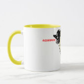 SCHREIENDE ZIEGEN-Tasse Tasse (Links)