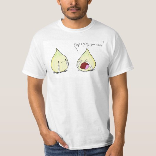 Schreiende Zwiebel T-Shirt (Vorderseite)
