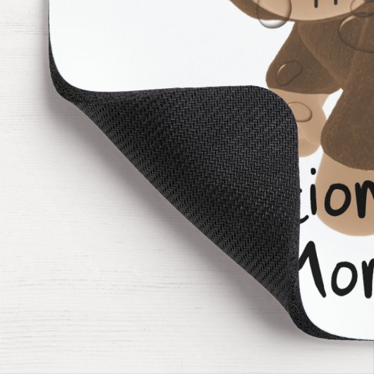 Schreiender Affe Mousepad (Ecke)