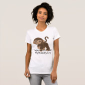 Schreiender Affe T-Shirt (Vorne ganz)
